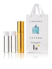 Azzaro Chrome edp 3x15ml у подарунковій упаковці