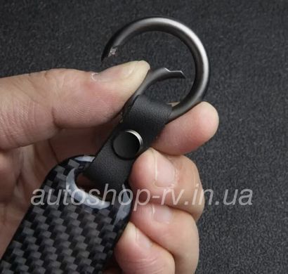 Брелок на ключі SKODA CARBON Карбон Вуглецеве волокно