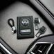 Подарочный набор 3в1 INFINITI Обложка + брелок +заглушки ремней