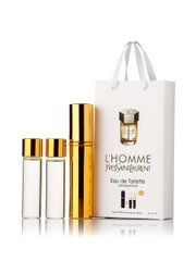 Yves Saint Laurent L`Homme edp 3x15ml парфюм мини в подарочной упаковке
