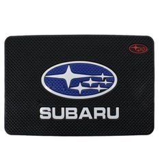 Силиконовый антискользящий коврик в машину SUBARU