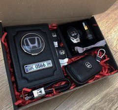 Подарочный набор аксессуаров с логотипом авто HONDA