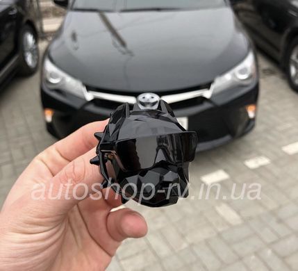 Ароматизатор воздуха в авто питбуль Pitbull Dog Розовое Золото на решетку воздуховода освежитель