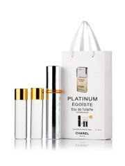 Chanel Platinum Egoiste edp 3x15ml парфюм мини в подарочной упаковке