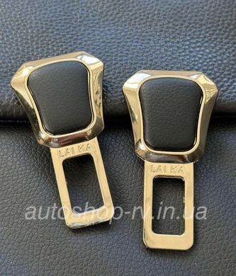 Заглушки ремня безопасности GOLD с логотипом BMW