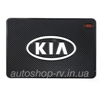 Силіконовий антиковзаючий килимок в авто KIA