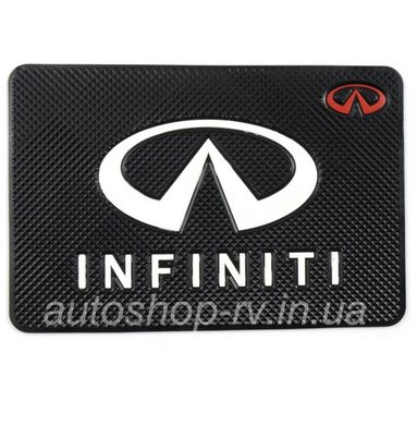 Силіконовий антиковзаючий килимок в авто INFINITI