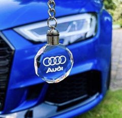 Брелок Кристал AUDI с подсветкою логотипа Авто