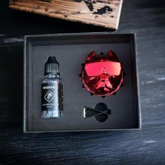 Ароматизатор повітря в авто пітбуль Червоний Pitbull Black Dog на решітку воздуховода освіжувач на дефлектор