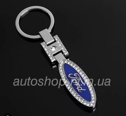 Брелок прикрашений кристалами Swarovski з логотипом FORD