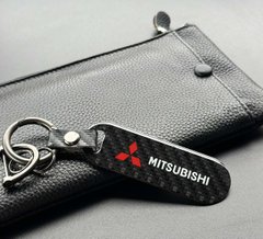 Брелок на ключі MITSUBISHI CARBON Карбон Вуглецеве волокно