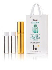Lacoste Eau de Lacoste L.12.12 Pour Elle Natural edp 3x15ml в подарочной упаковке