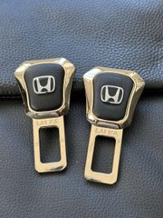 Заглушки ремня безопасности GOLD с логотипом HONDA