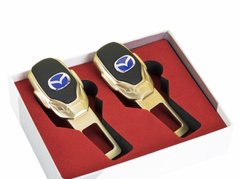 Заглушки ремня безопасности с логотипом MAZDA Premium GOLD