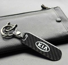 Брелок на ключи KIA CARBON Карбон Углеродное волокно