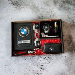 Подарочный набор авто аксесуаров PREMIUM с логотипом BMW