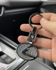 Брелок прикрашений кристалами Swarovski з логотипом LEXUS